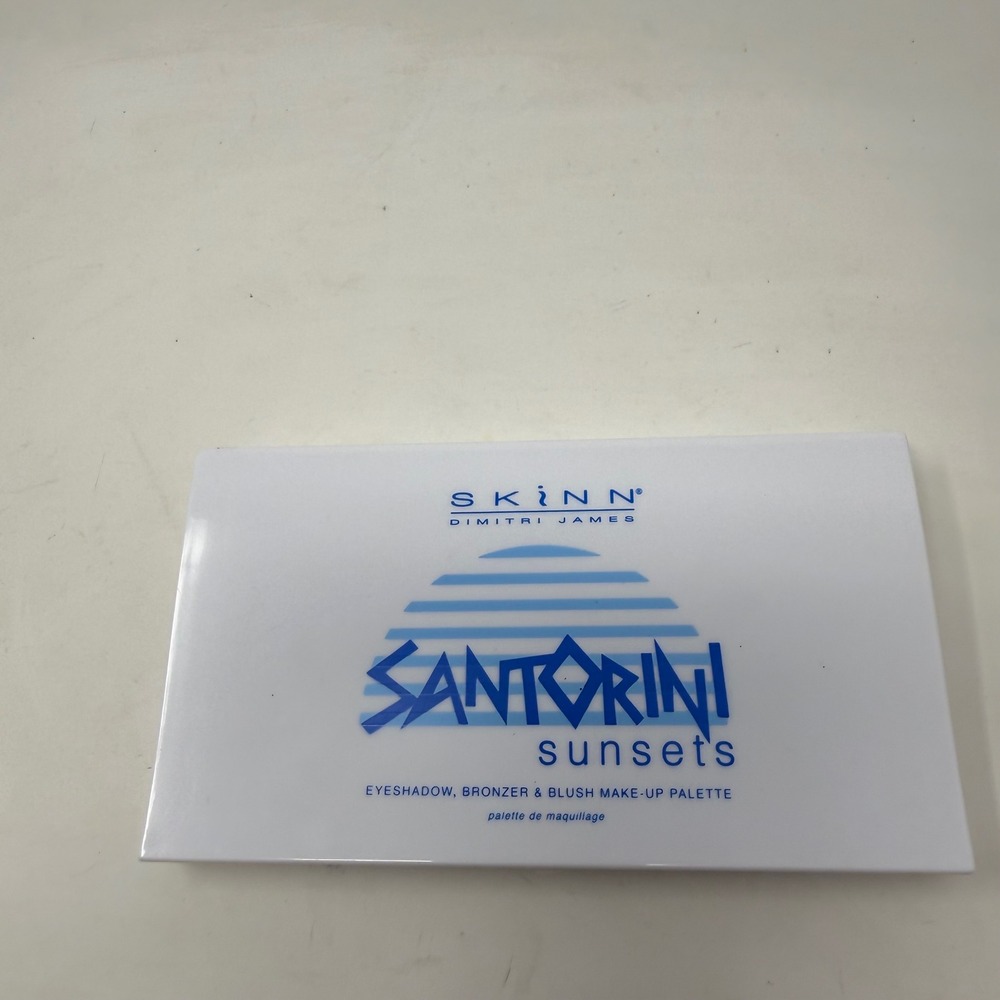 Skinn Dimitri James Santorini Sunsets Eyeshadow Bronzer Blush Palette 29g